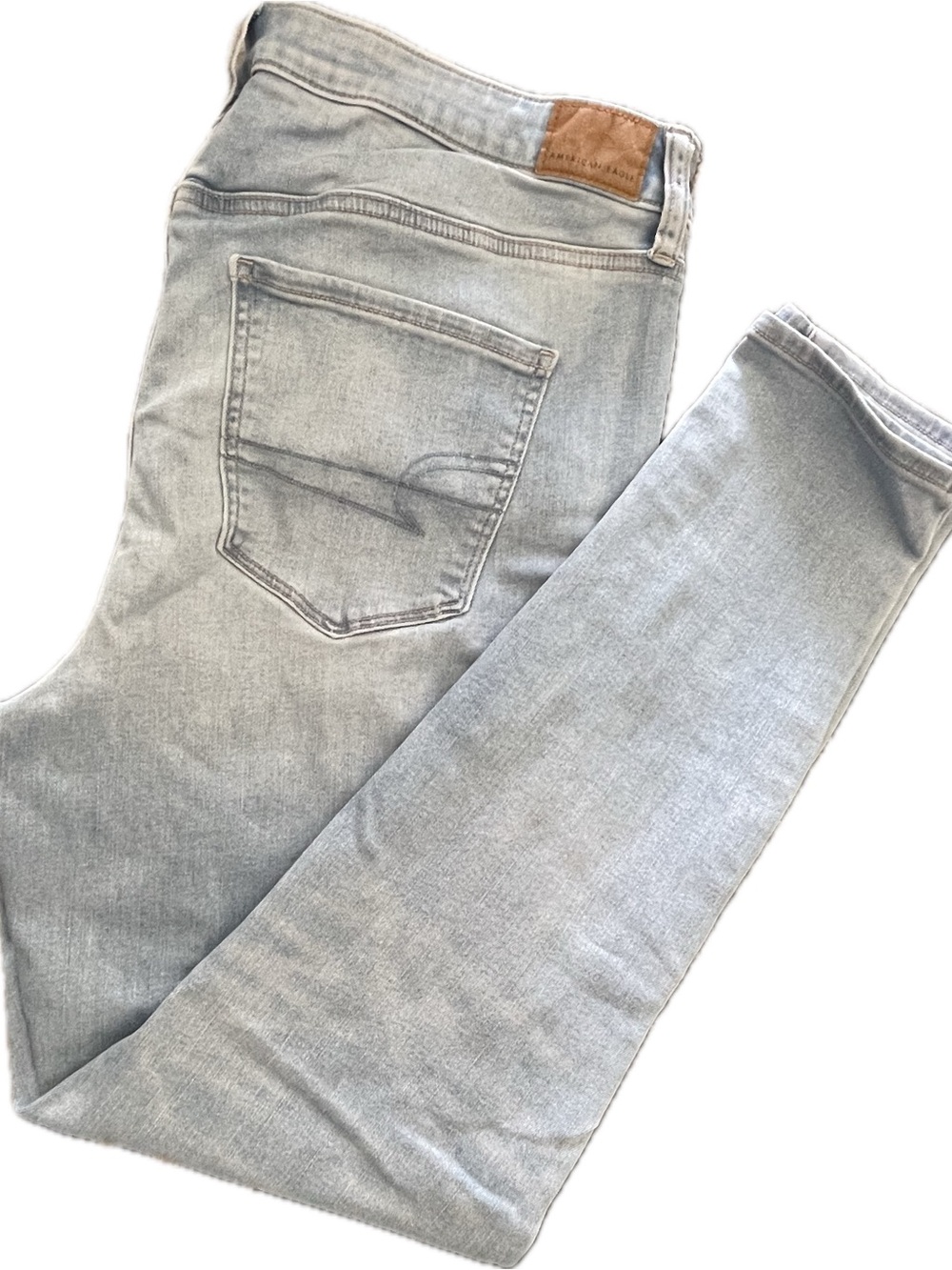 American Eagle Outfitters Light Wash High Rise Skinny Jeans